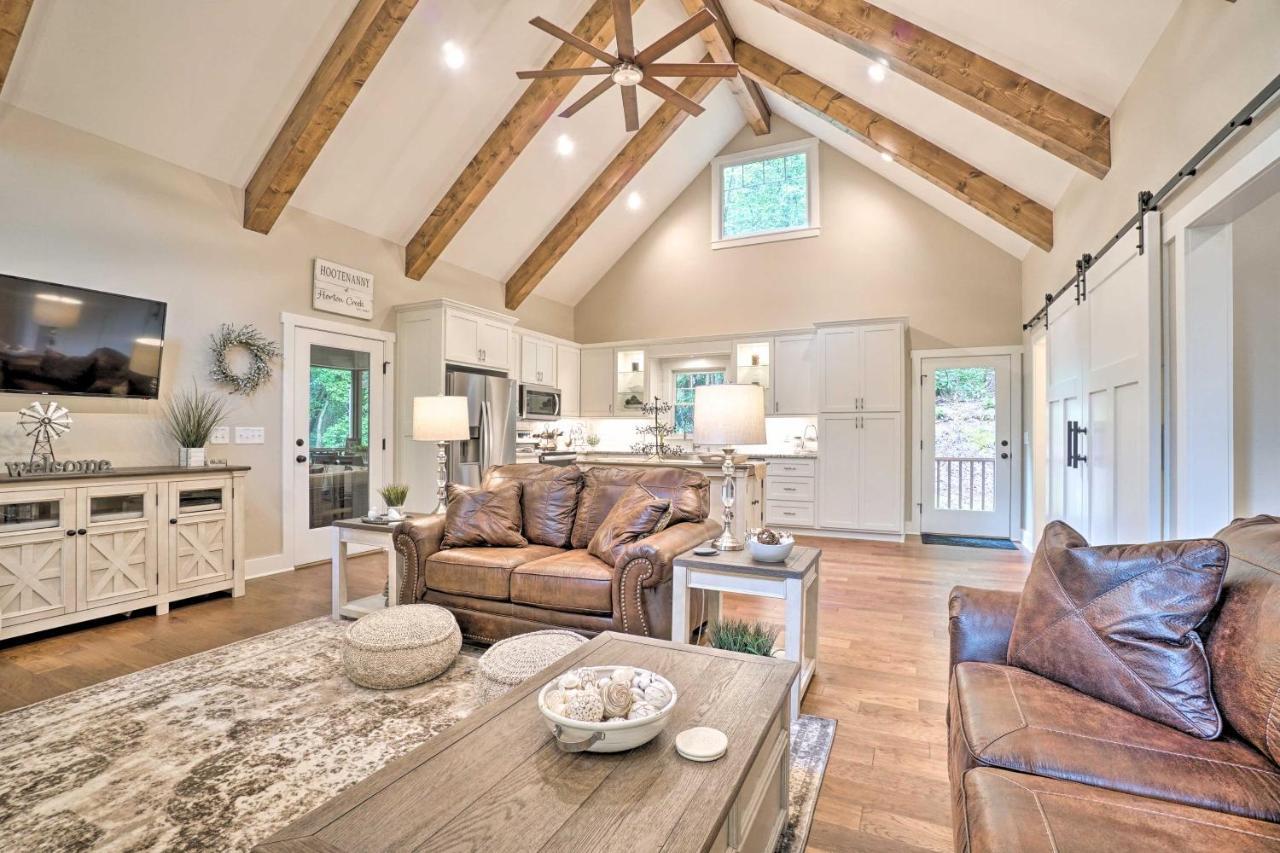Hootenanny At Horton Creek Creekside Escape! 헬렌 외부 사진