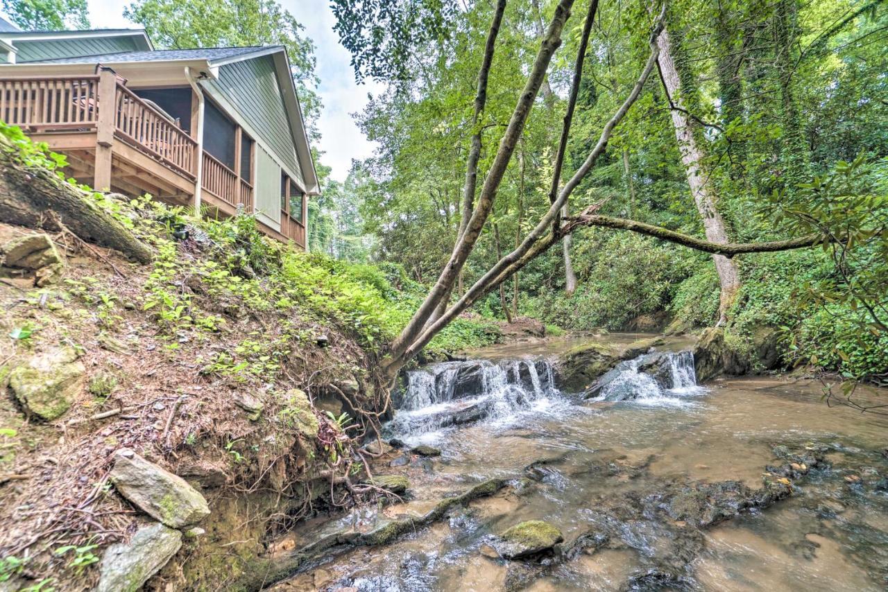 Hootenanny At Horton Creek Creekside Escape! 헬렌 외부 사진