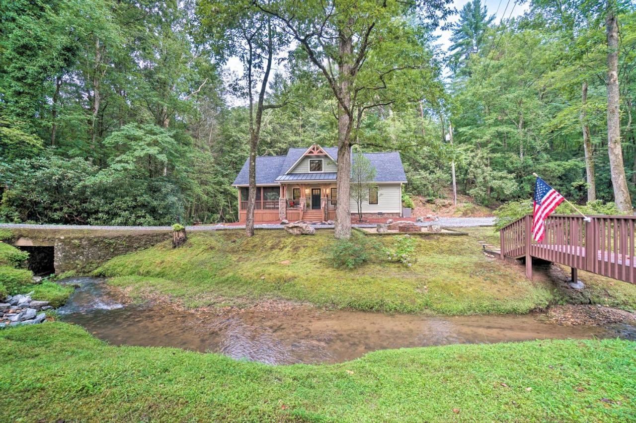 Hootenanny At Horton Creek Creekside Escape! 헬렌 외부 사진