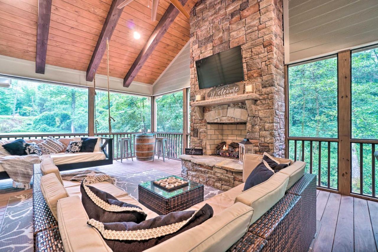 Hootenanny At Horton Creek Creekside Escape! 헬렌 외부 사진