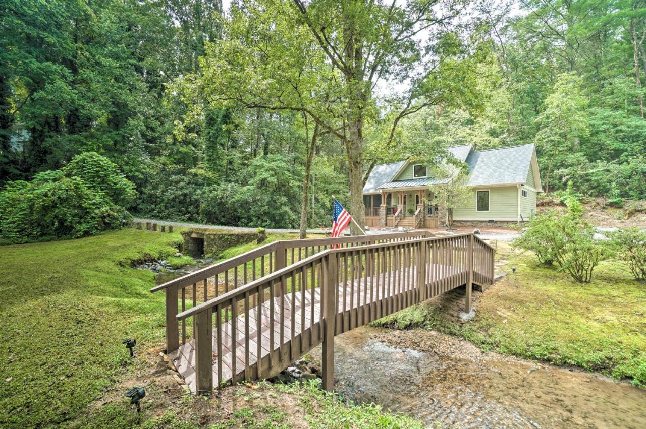Hootenanny At Horton Creek Creekside Escape! 헬렌 외부 사진